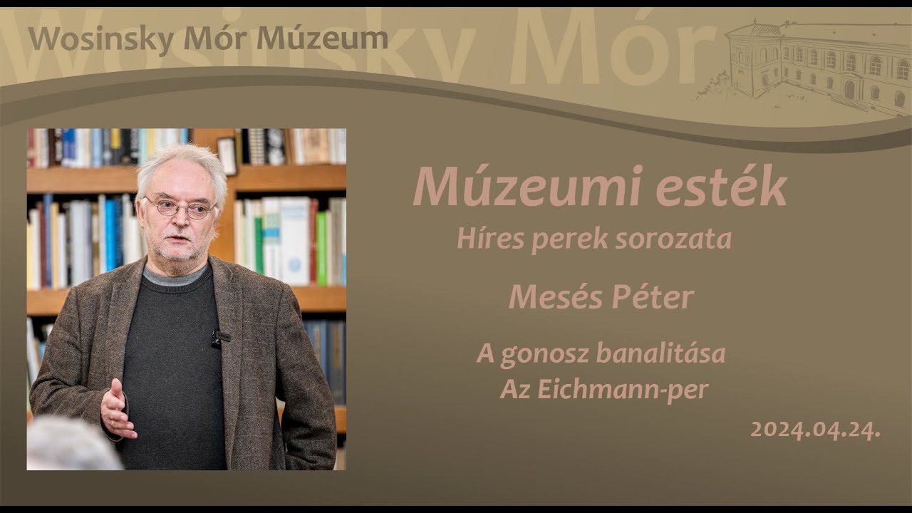 A gonosz banalitása - az Eichmann per