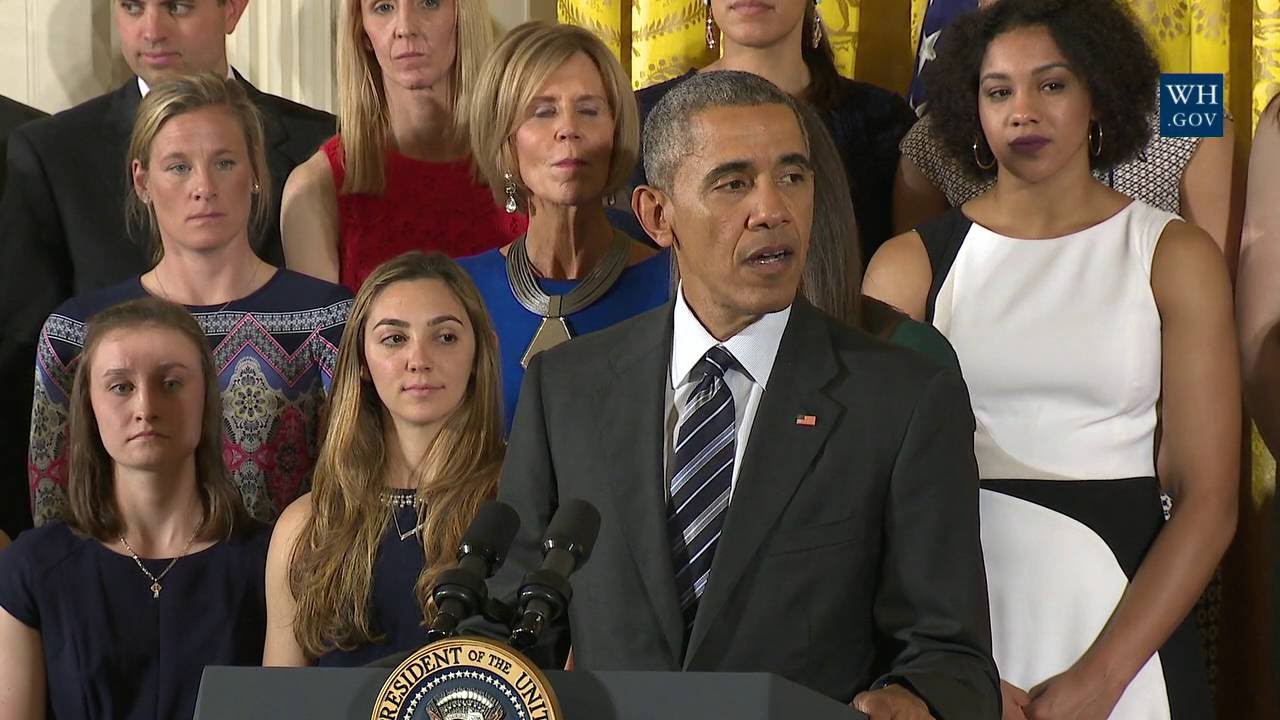 President Obama Honors the 2016 UConn Women's Basketball Team