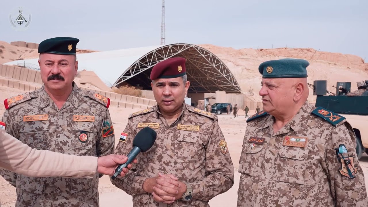 رئيس أركان الجيش يشرف على تسلم قاعدة عين الأسد بالكامل من القوات الأمريكية