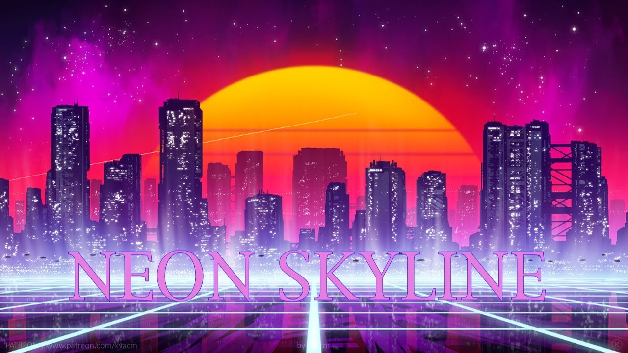 'NEON SKYLINE' |  A Synthwave Mix