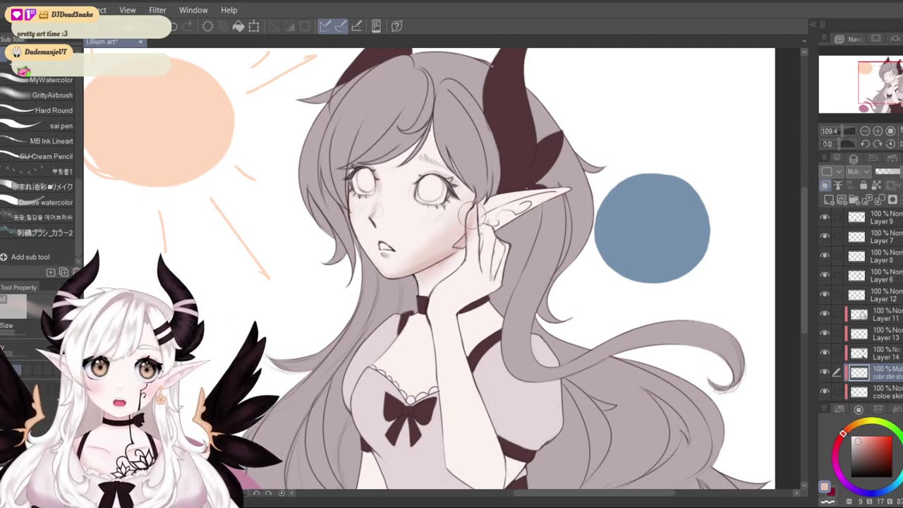 Channel art drawing timee!! | Lilliumvt