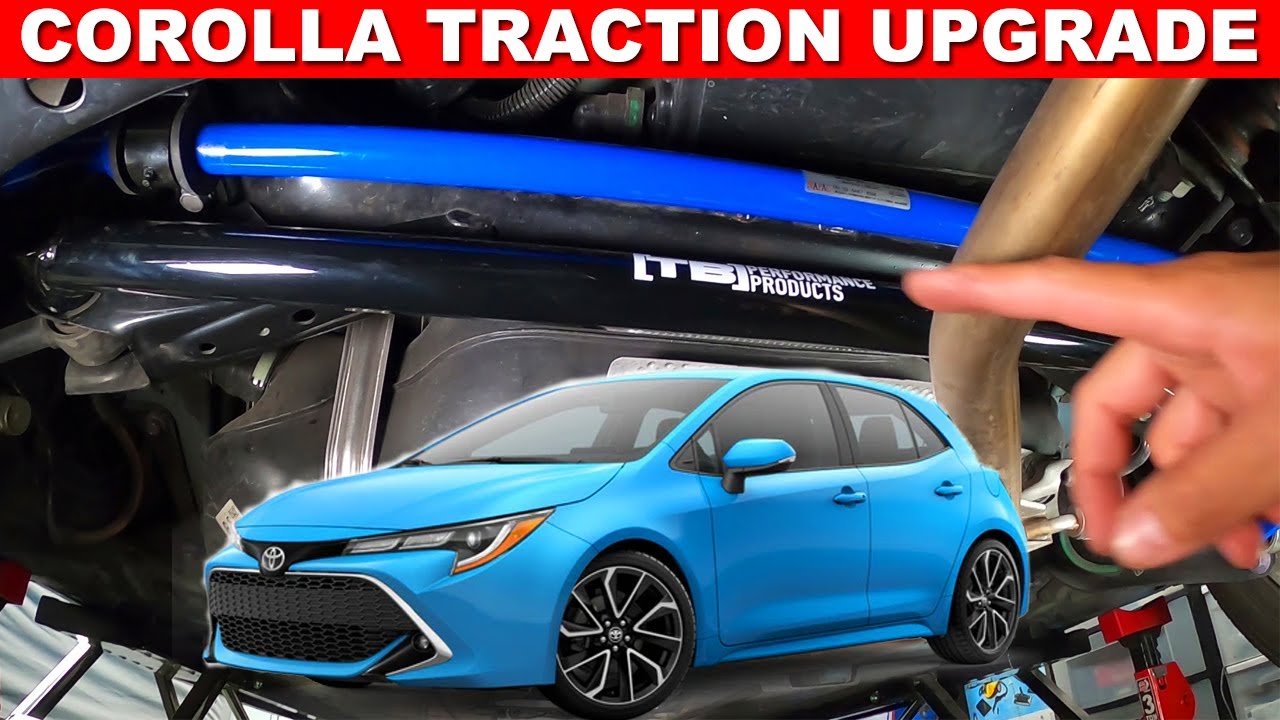 Toyota Corolla Traction Bar Install & Review (TB Performance Rear Brace 2018-2023)