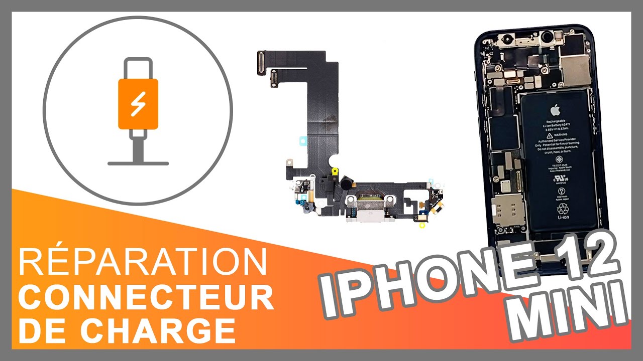 Réparation Connecteur de charge iPhone 12 Mini