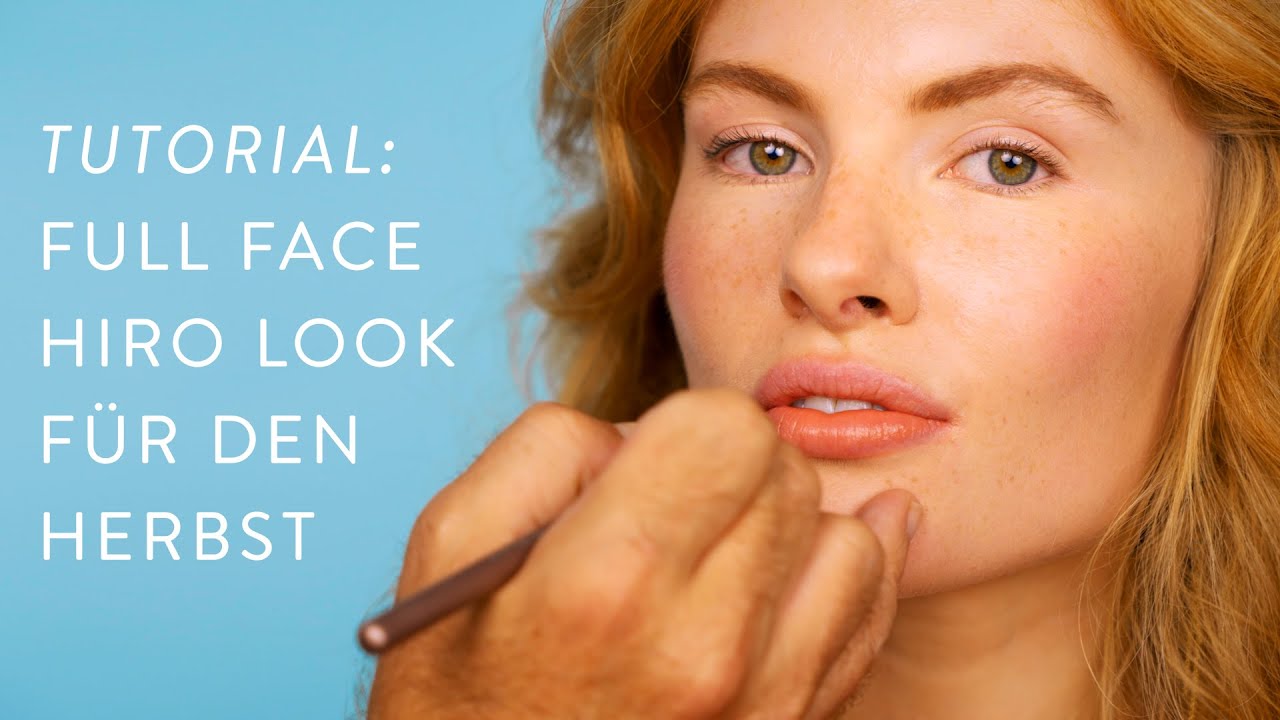 Full Face HIRO Cosmetics Look for Autumn | Natural & Organic Makeup Tutorial