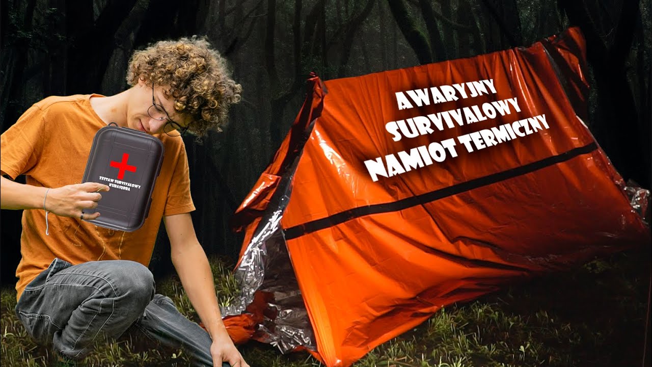 Zestaw Gadżetów Survivalowych Z Którym Przetrawmy Zimną Noc W lesie? NAMIOT I ŚPIWORY TERMICZNE?