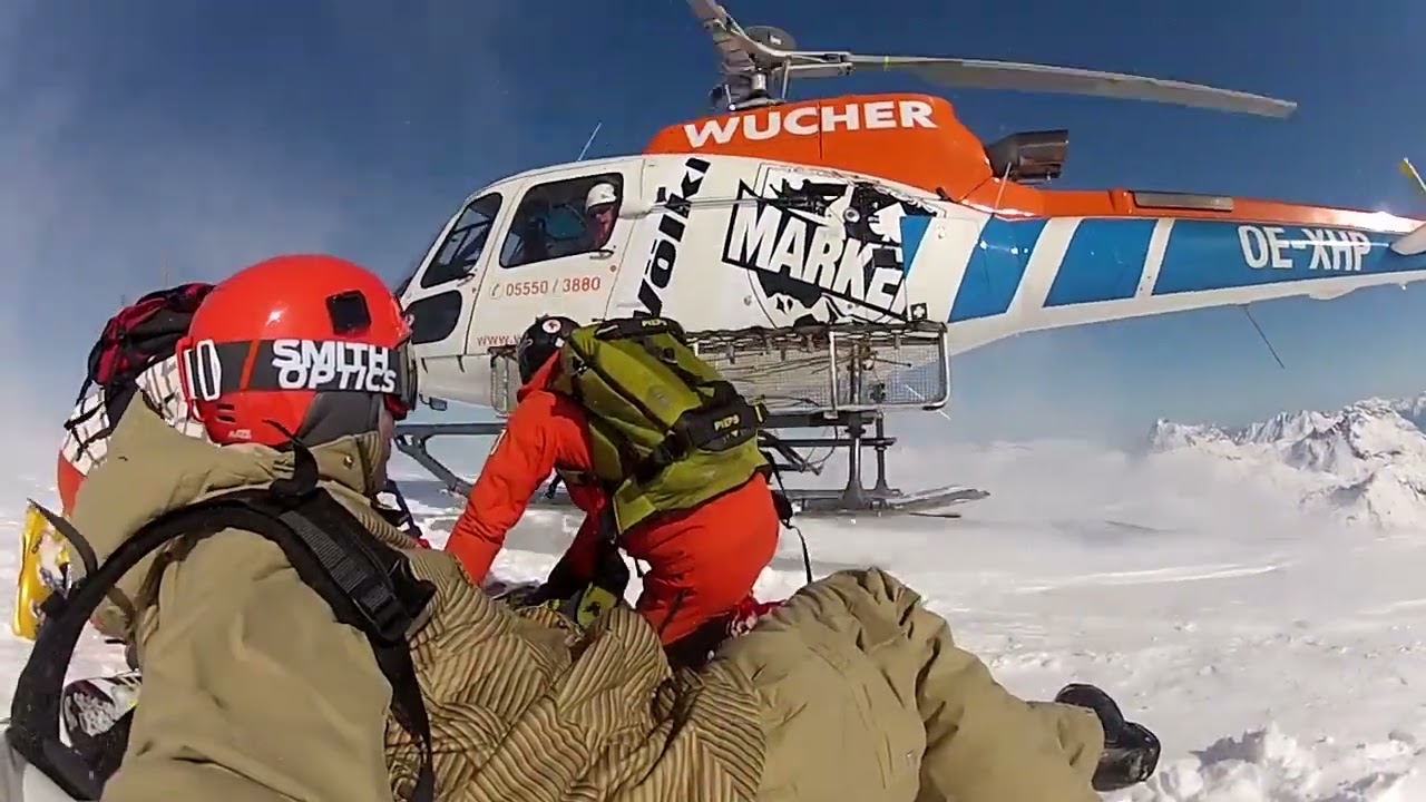 Heli boarding day @ LECH am Arlberg