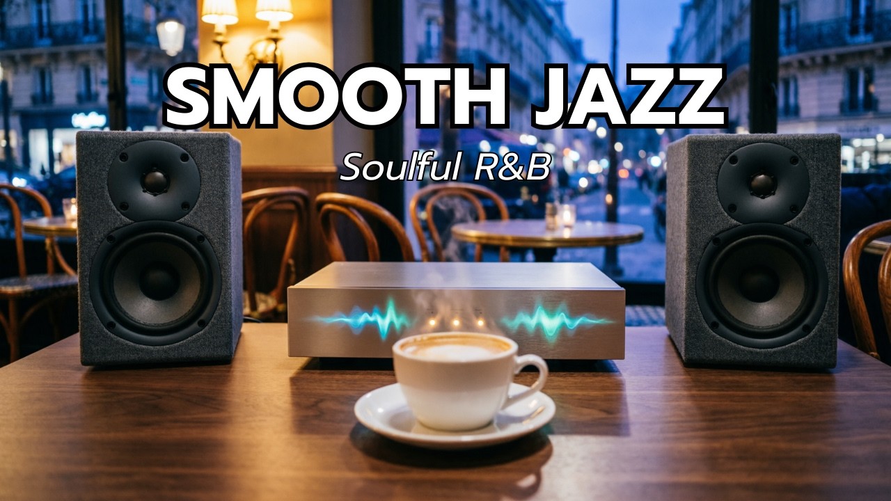 Slow Groove Jazz R&B Night Coffee & Smooth Jazz ☕🎷 Stress Relief Music After a Long Day
