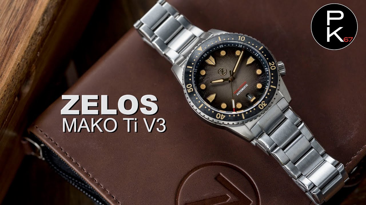 Zelos Mako Titanium V3 Watch Review