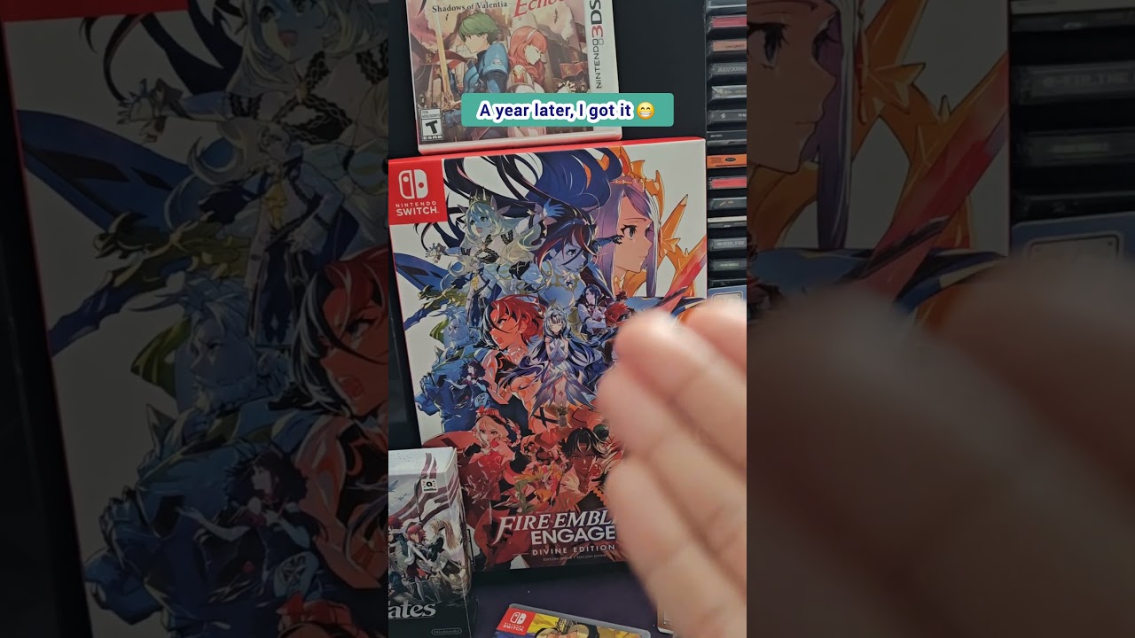My Most EXPENSIVE Games #FireEmblem #Collection #Nintendo #Amiibo #Weeb