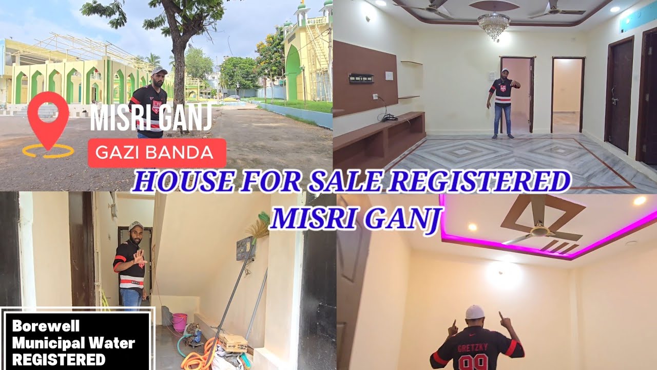 HOUSE FOR SALE MISRI GANJ HYDERABAD G+1 REGISTERED GAZI BANDA