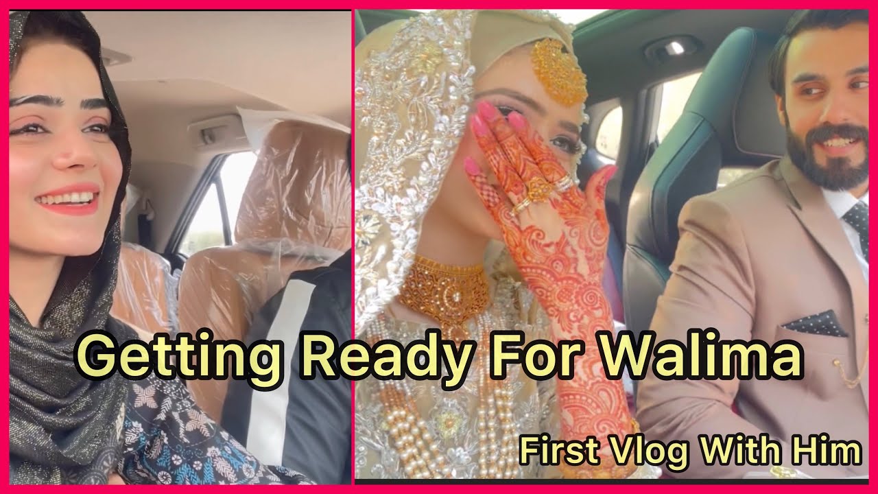 Walima Vlog | First Vlog With Husband ❤️ | Dietitian Aqsa