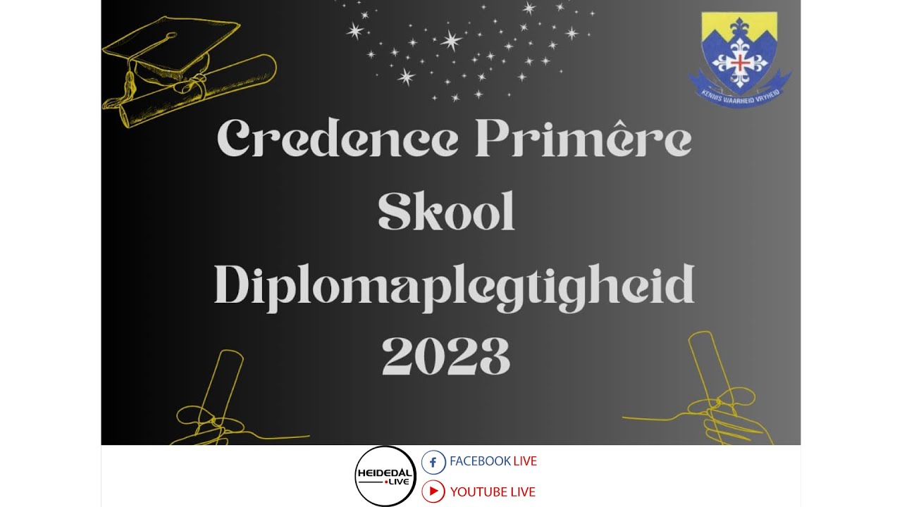 Credence Primêre Skool | Diplomaplegtigheid 2023 | 09 Nov 2023 | Grondslagfase