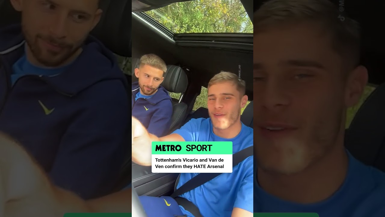Tottenham's Vicario & Van De Ven Confirm They HATE Arsenal 👀