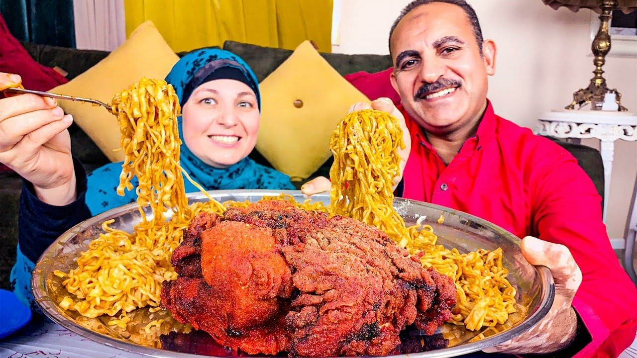 تحدى دجاجه كامله🐓 شيتوس وكان الطعم(👍)