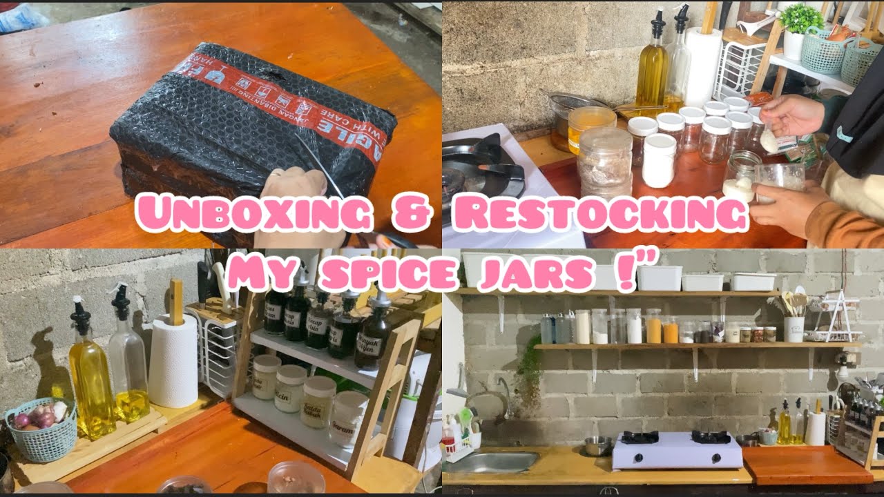 ORGANIZING MY KITCHEN‼️VIDEO INI ISINYA REFILL TOPLES MURAH TAPI BIKIN RAPI DAN PUAS LIHATNYA