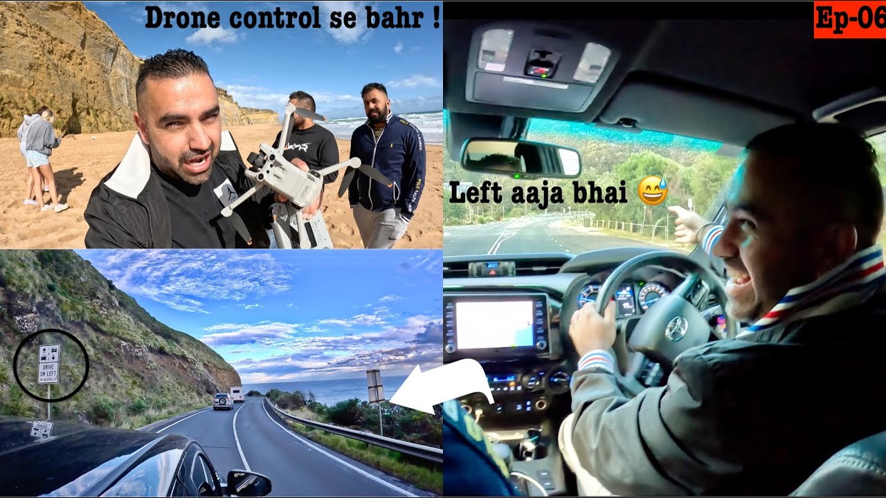 First time Driving Car in Australia or Right side chlaane lga | Adelaide to Melbourne
