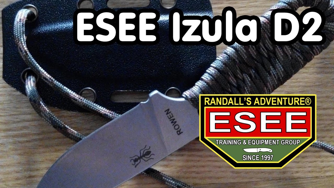 ESEE Izula со сталью D2 – обзор копии ножа с Aliexpress