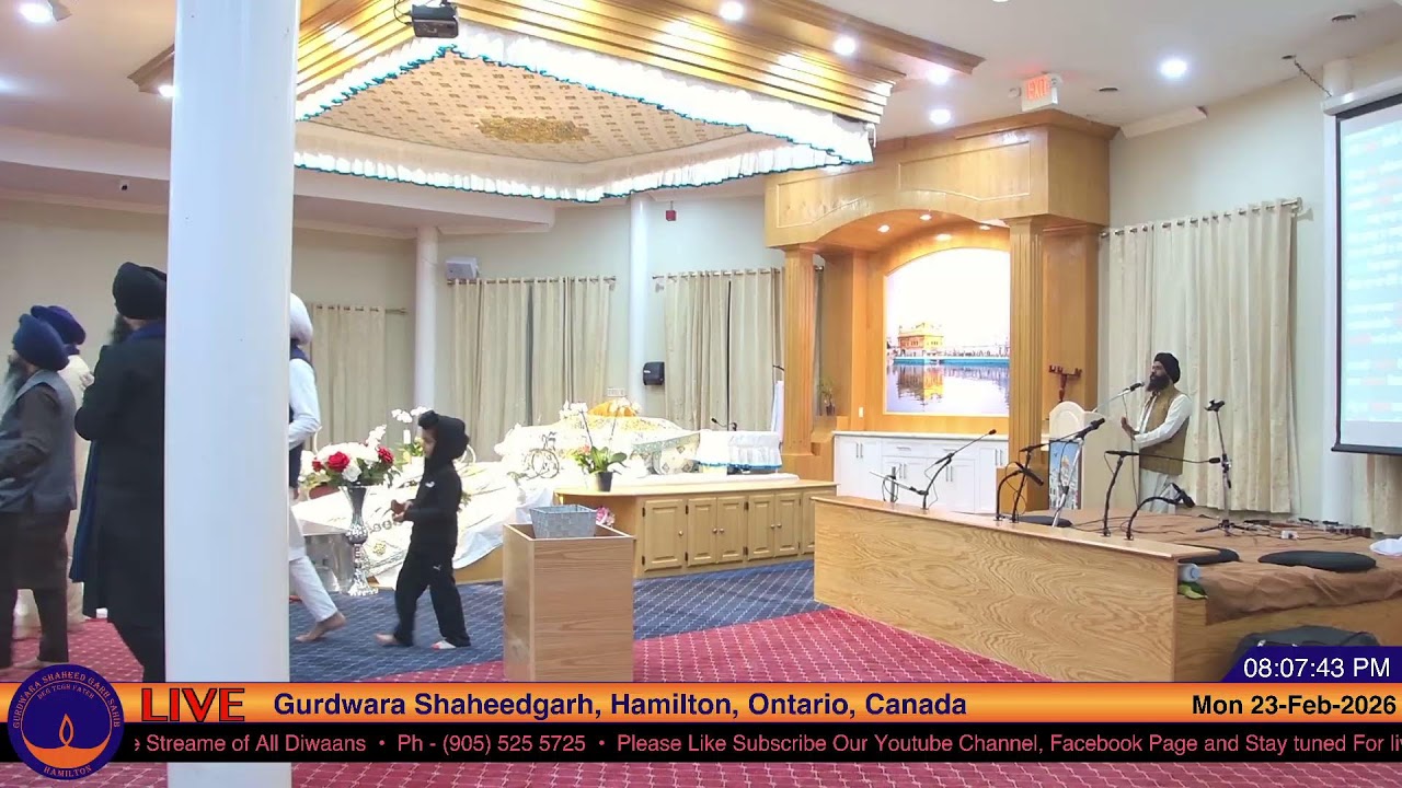 LIVE - Gurdwara Shaheedgarh Sahib Hamilton