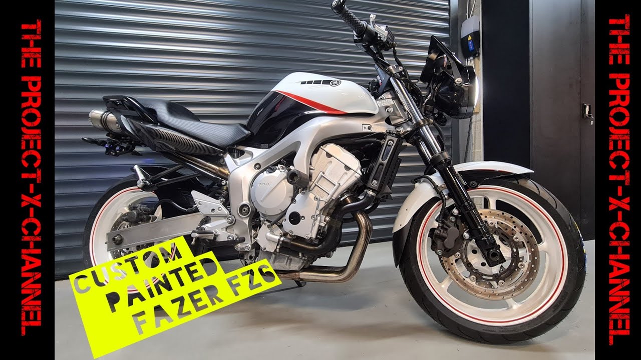 YAMAHA FZ6 ОКРАСКА НА ЗАКАЗ FAZER FINAL