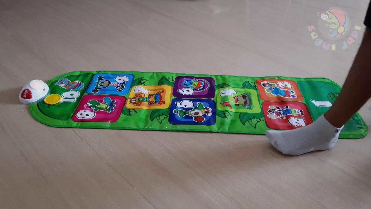 Amarelinha eletrônica da Chicco: como brincar