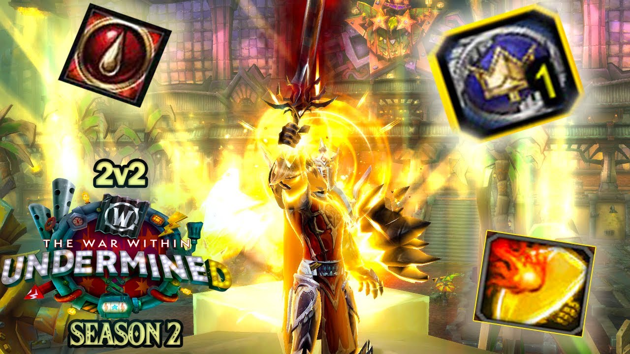 Herald of the Sun! Holy Paladin PVP 2v2 ARENA (WoW The War Within) [Patch 11.1] ☀️