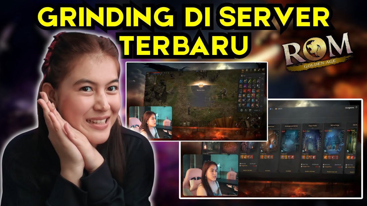 GRINDING 1 JAM PERTAMA DI SERVER BARU ROM - YUK KITA KULIK (Tonton Full Gameplaynya)