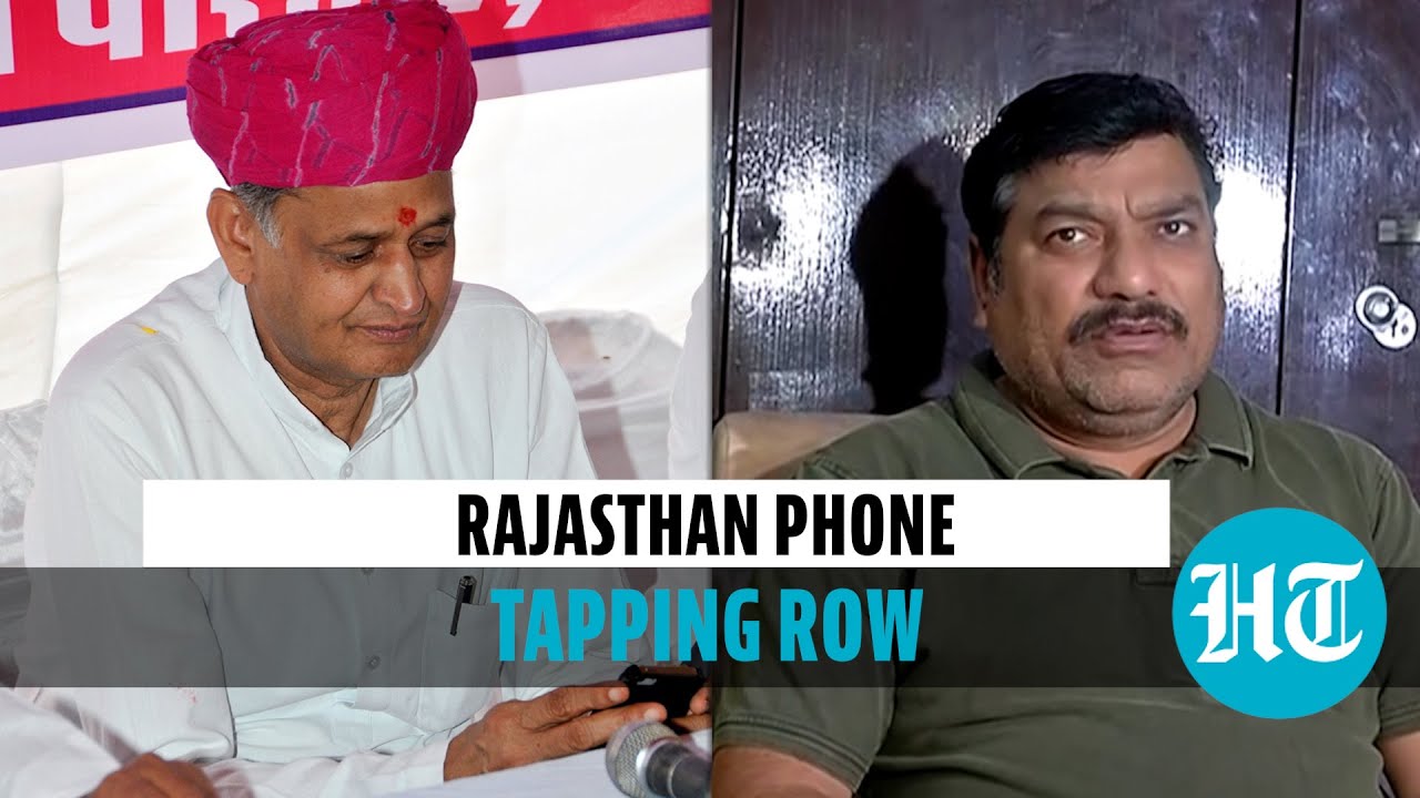 Congress Vs Congress over phone tapping row in Rajasthan; BJP slams Gehlot