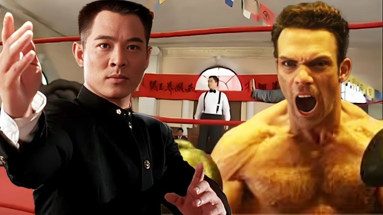 【Kung Fu Movie】英國國拳王把中國人當成人肉沙包惹怒功夫小子  他勇敢站上擂臺一招把英國拳王打到全身癱瘓！#kungfu