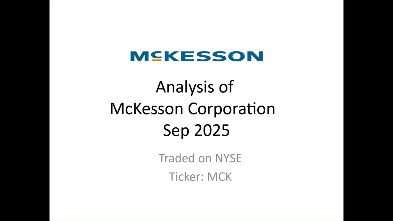 McKesson Corporation (MCK) Stock Analysis in 7 minutes