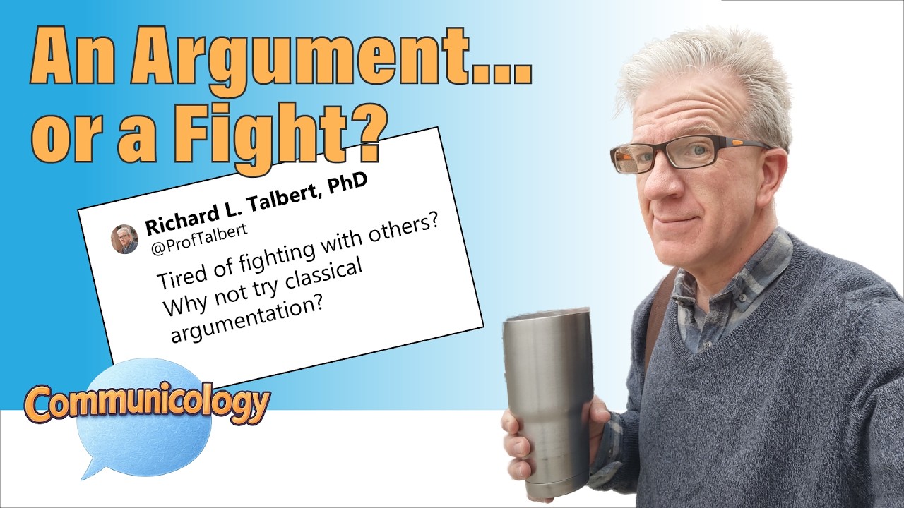 Classical Argumentation: Communicology with Prof Talbert - Studying Communication, Media, Culture