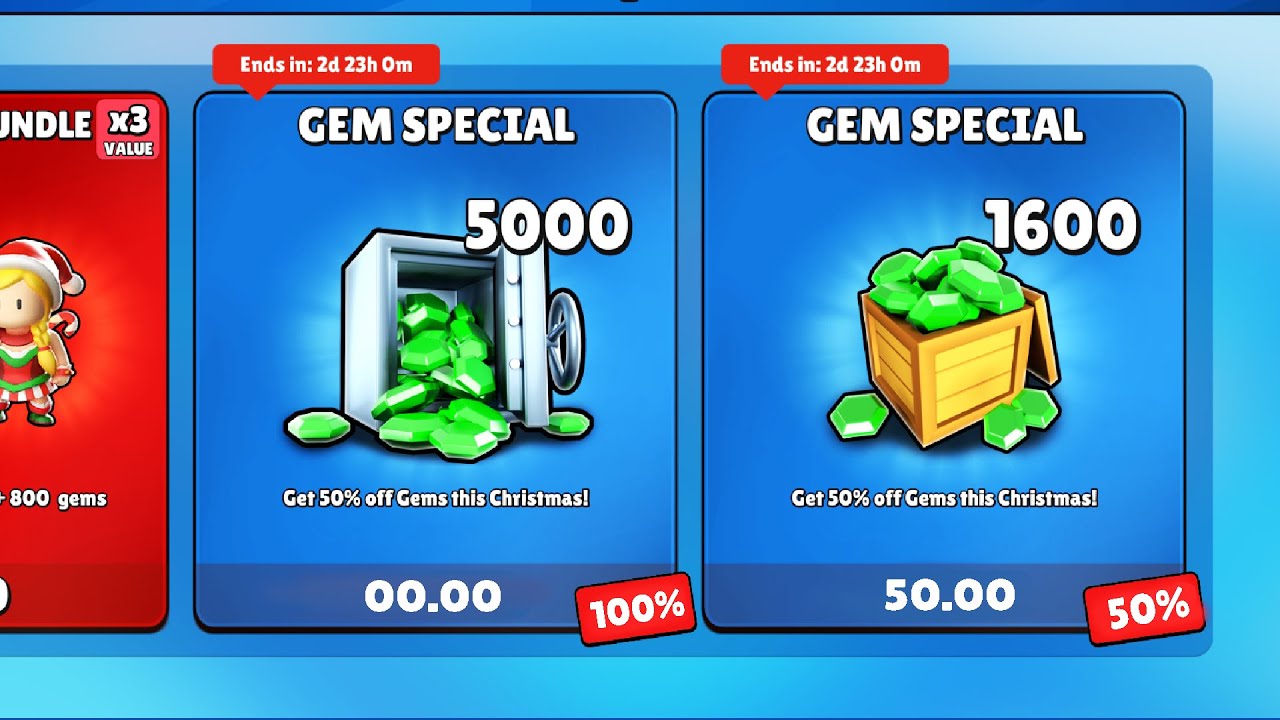 Stumble Guys New Gems Offer 😱 Stumble Guys 0.45 New Year Update   #stumbleguys