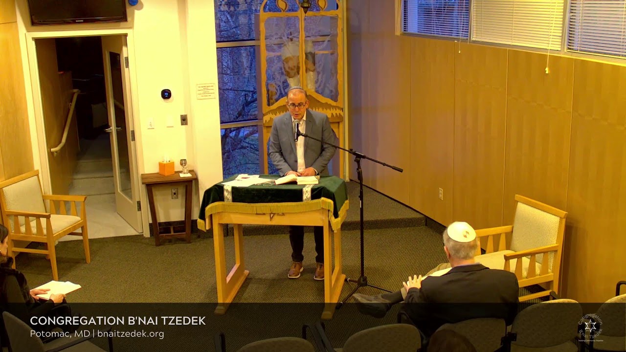 Friday Evening Shabbat Service | Congregation B'nai Tzedek | Mar. 13, 2026