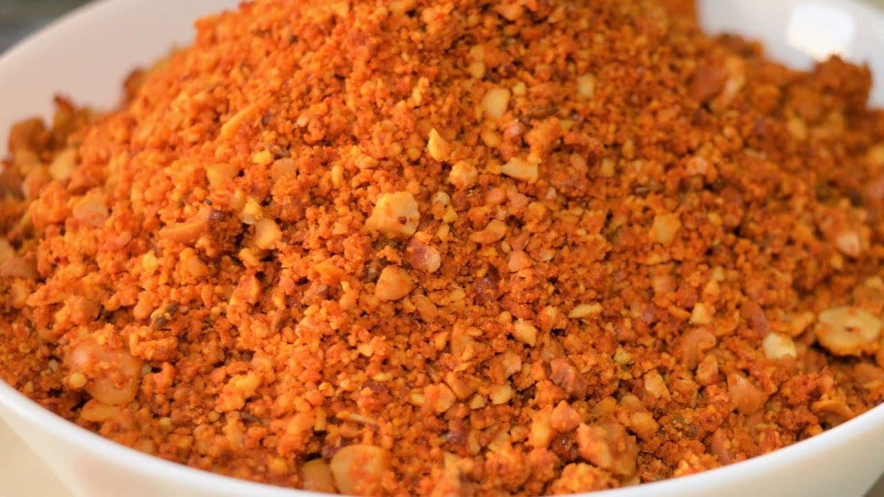 Mungfali Ki Sukhi Chutni I Maharashtra Style Mungfali Ki Sukhi Chutni in Hindi