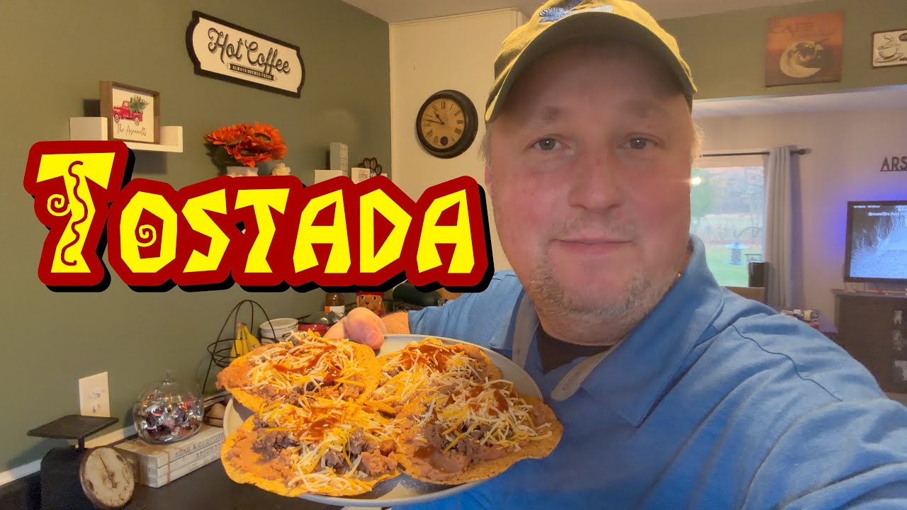 Mexican Recipe Dishes TOSTADA 🇲🇽 
