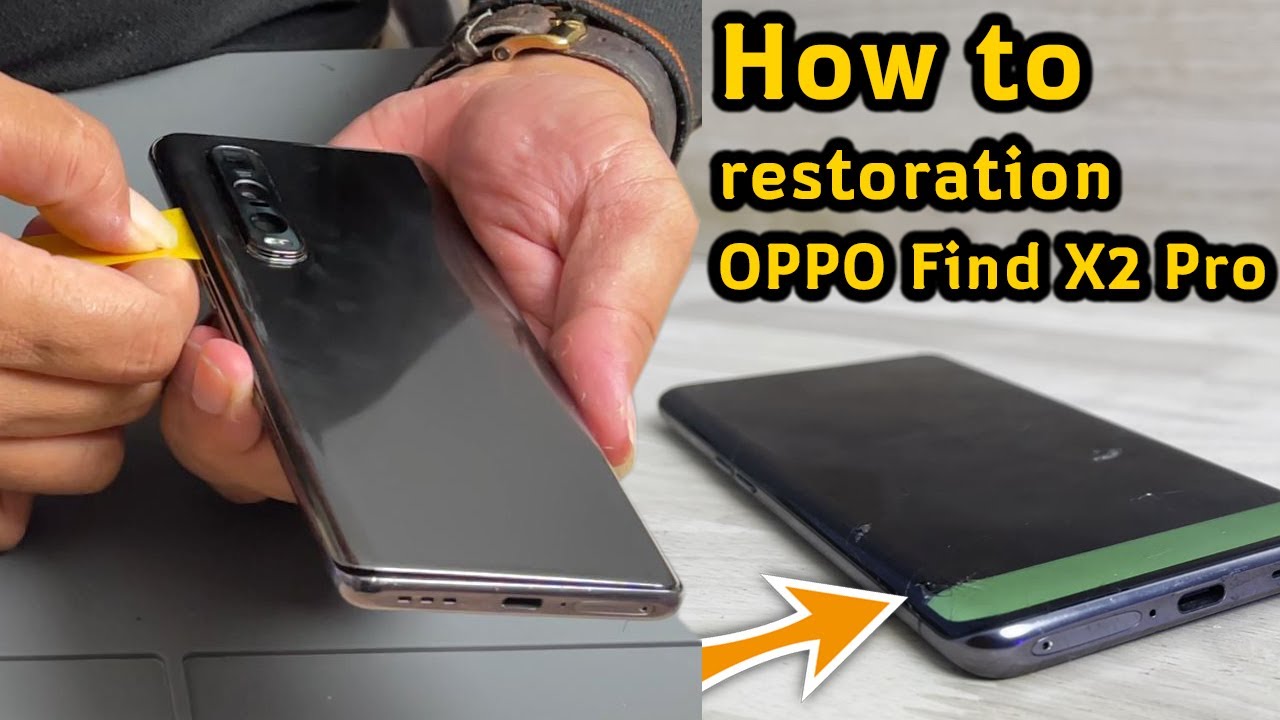 How to restoration OPPO Find X2 Pro | oppo cracked screen replacement
