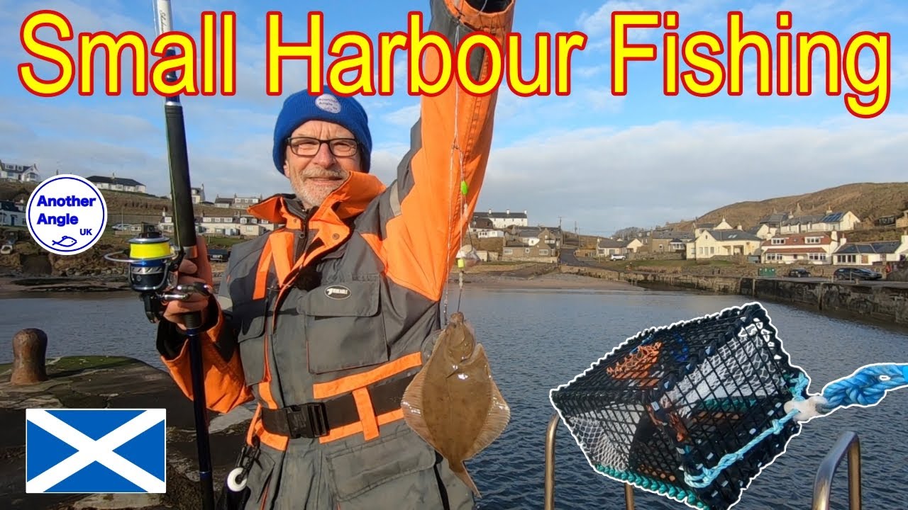 Collieston Harbour : Aberdeenshire : North East Scotland : Harbour Fishing.