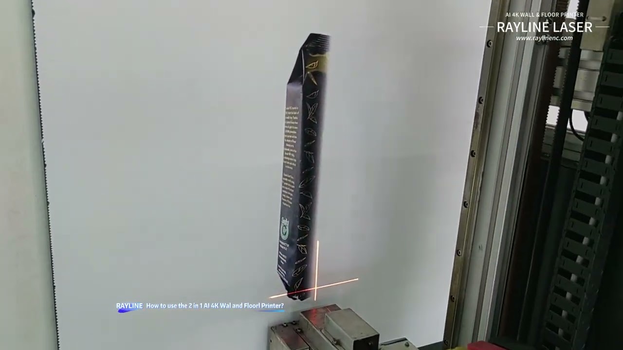 How to use RAYLINE 2 in 1 AI 4K Wall & Floor Printer #9600dpi #fastprinting #ai4kwallprinter