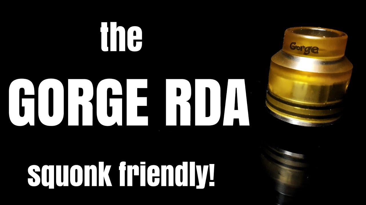 The GORGE RDA from Advken - cheap 24mm single coil action for cloudies