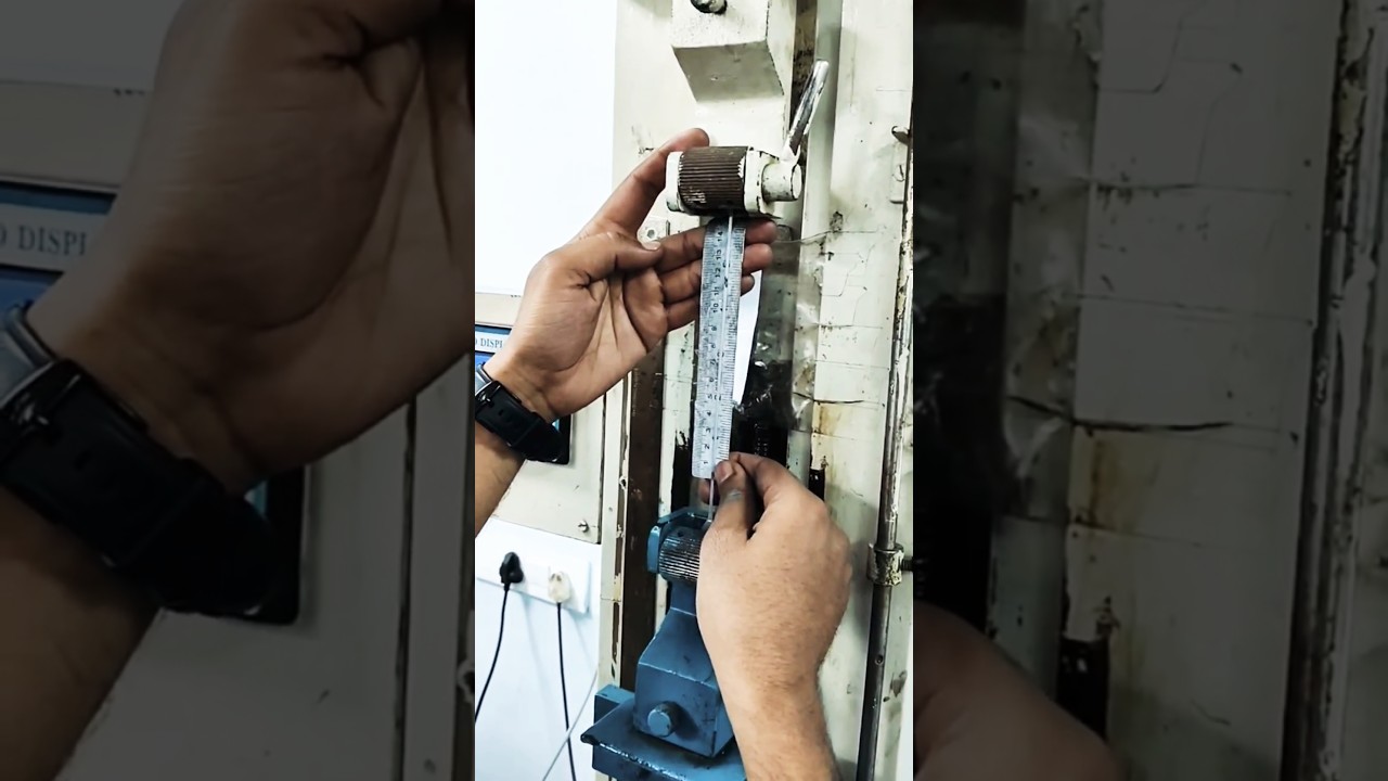 Elongation & Tensile strength of cable sheath 