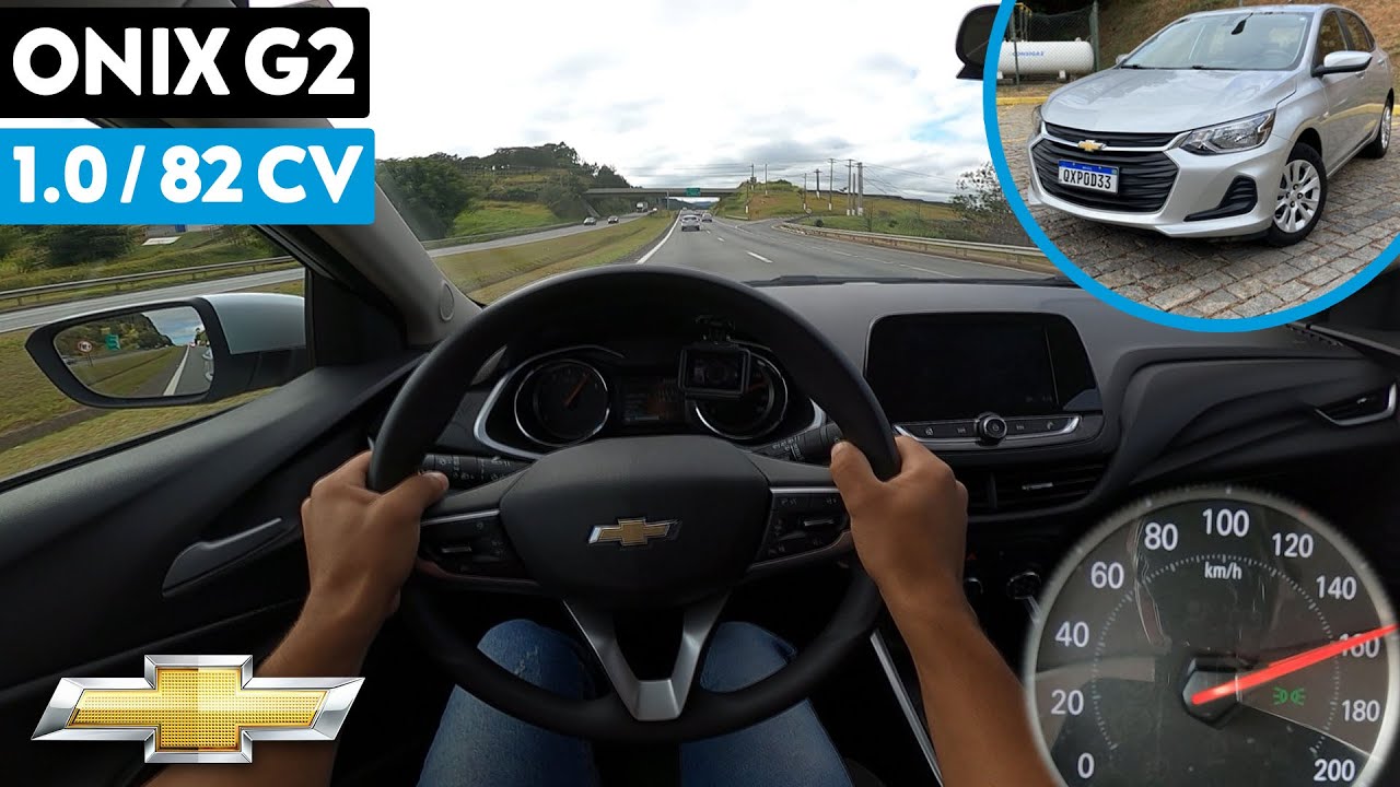 TESTE ACELERANDO NOVO ONIX 1.0 3 CILINDROS | É BOM? ANDA BEM? VALE A PENA? AVALIAÇÃO NA ESTRADA