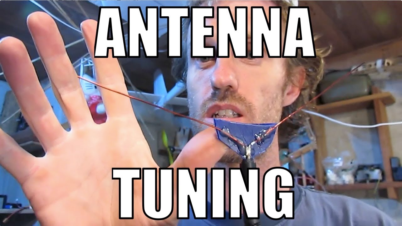 Basic Antenna Tuning. 433Mhz Inverted Vee. RCHacker #37