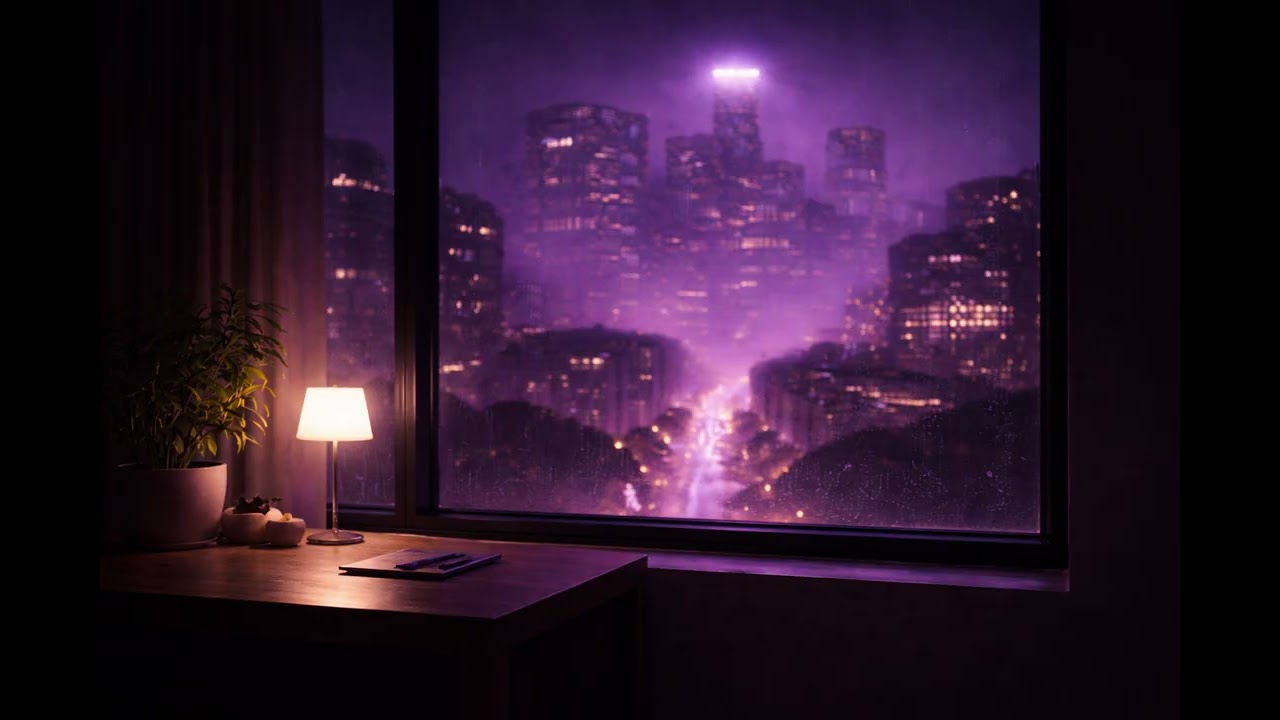 Late Night Desk Focus – Minimal Electronic Music | 1 Hour