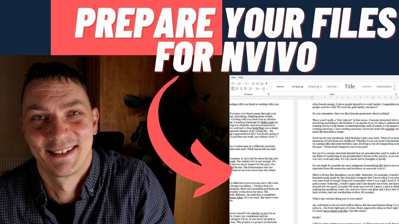 Сделайте ЭТО перед тем, как импортировать что-либо в NVIVO, чтобы не произошло сбоя