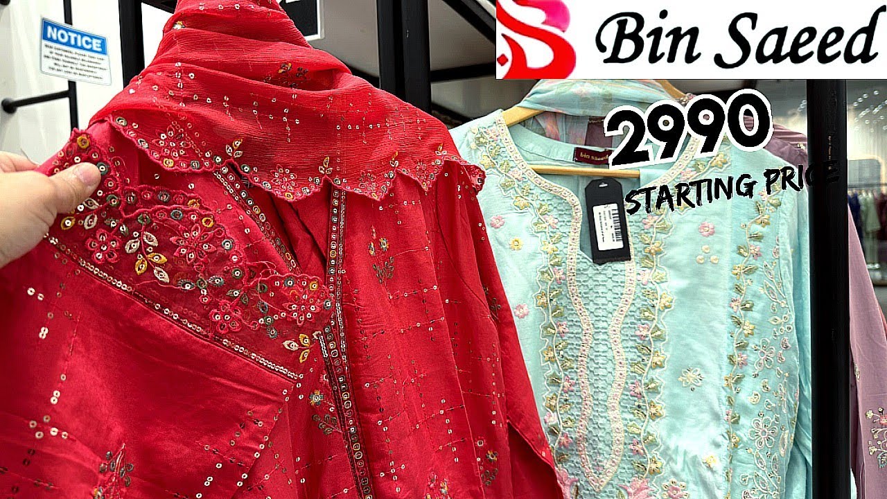 Bin Saeed Surprise Collection♥️Binsaeed New Eid Collection 2026🔥Bin Saeed sale