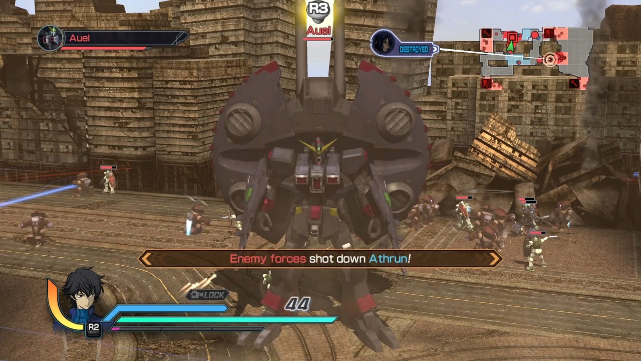 DYNASTY WARRIROS GUNDAM REBORN SPECIAL EDITION MOD V4 - CHANGE TO ENEMY SIDE GAMEPLAY