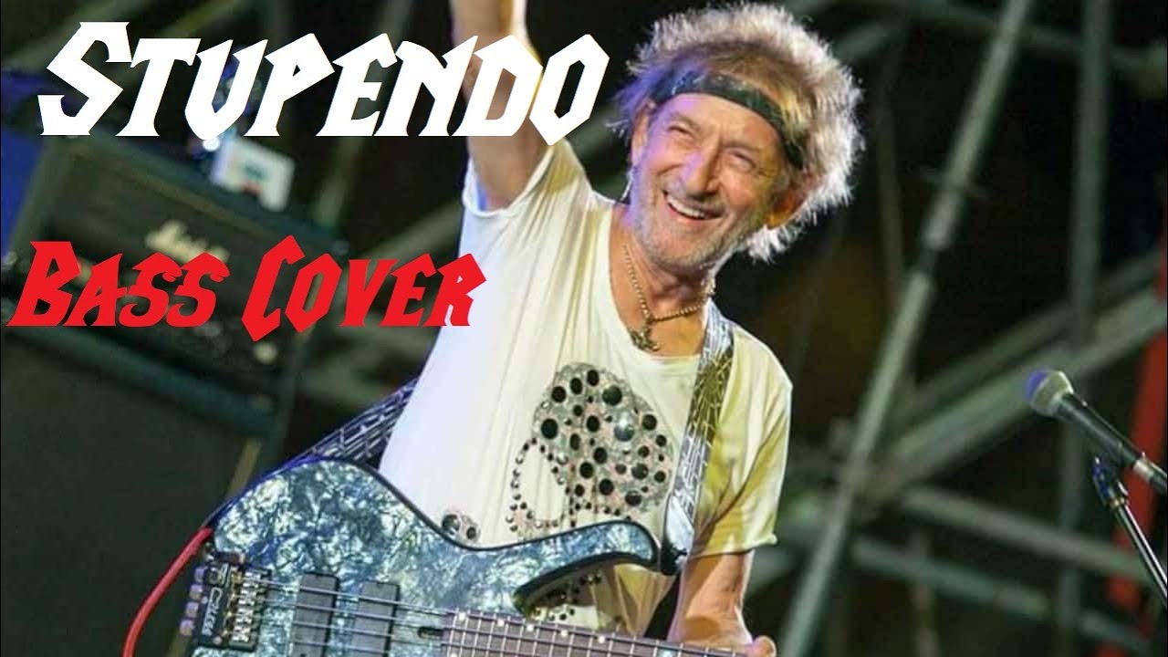 Vasco Rossi Stupendo - Bass Cover