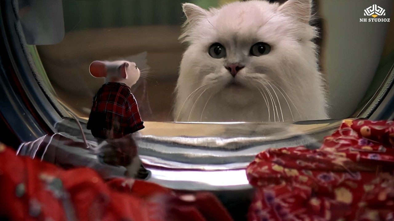Stuart Little Washing Machine में फंस गया! 🐭 | Peter Rabbit क्या करेगा? 🤯