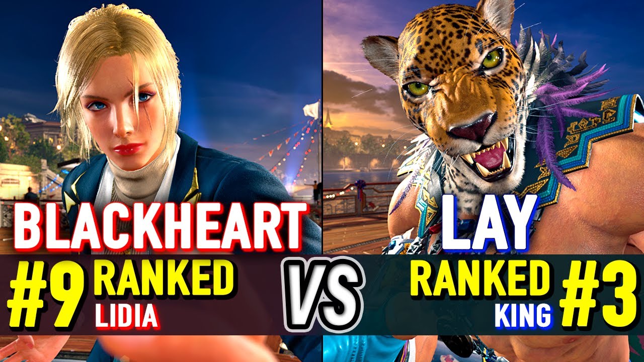 T8 🔥 Blackheart (#9 Ranked Lidia) vs OoLay93oO (#3 Ranked King) 🔥 Tekken 8 High Level Gameplay