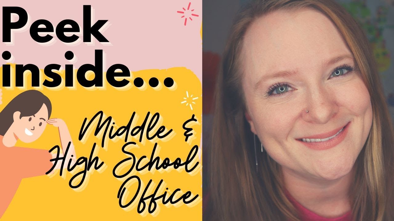 A Peek into my Middle and High School SLP Office