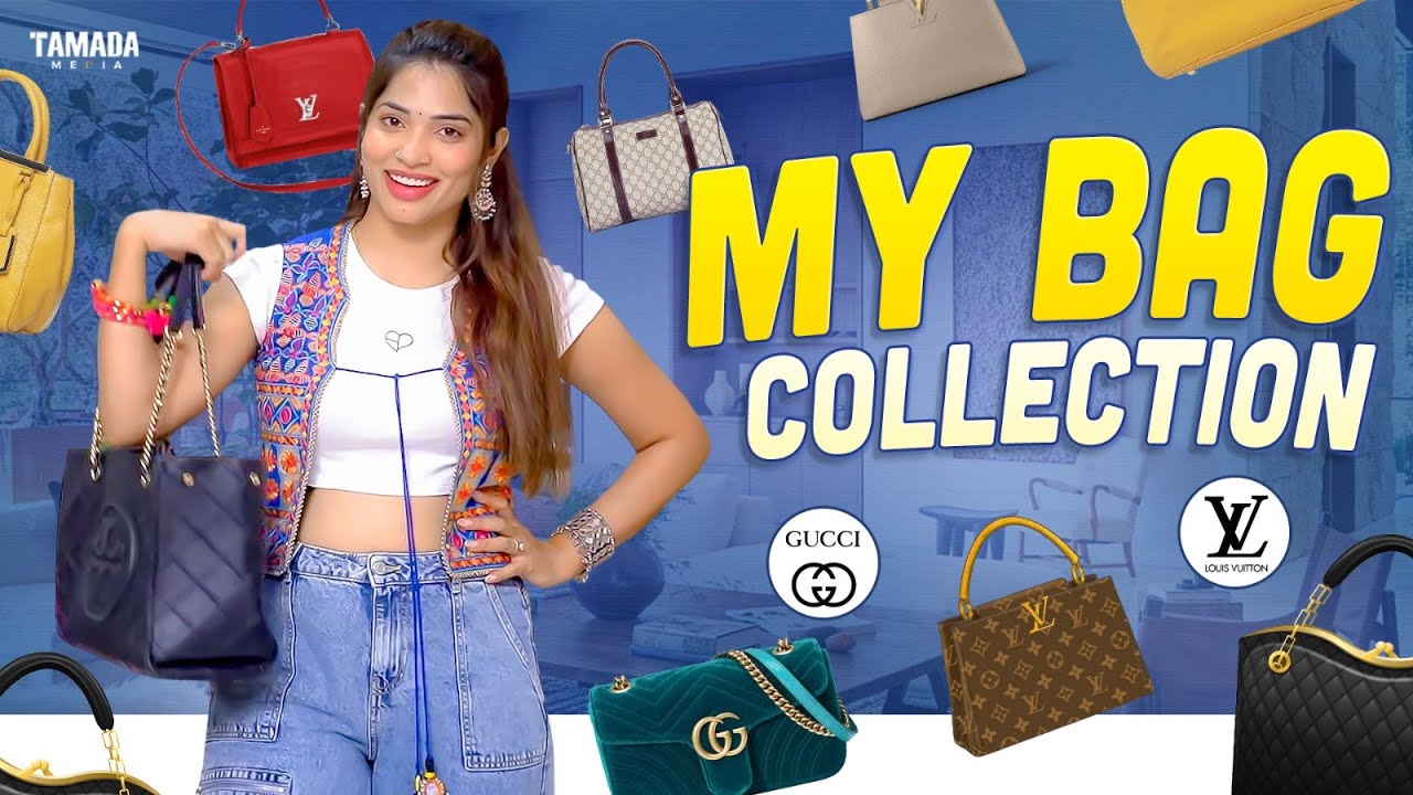 My Bag Collection | Costliest Bags | LV | Gucci | luxury Bags || @SubhashreeRayaguru || Tamada Media